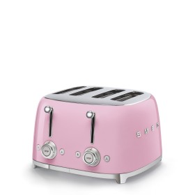 SMEG PED TSF03PKEU Tostapane Numero fette: 4 Nr di scomparti: 4 N livelli doratura: 6 Rosa Lucido