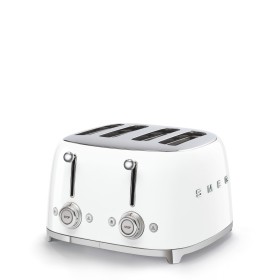 SMEG PED TSF03WHEU Tostapane Numero fette: 4 Nr di scomparti: 4 N livelli doratura: 6 Bianco Lucido