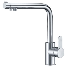 IMEX GOS001 | Miscelatore lavello a 2 vie (osmosi) mod. Montecarlo, corpo in ottone cromato, cartuccia monocomando ceramica da 4