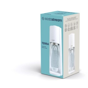 SODASTREAM  1012811390 | GASATORE TERRA WHITE + 1BOTTIGLIA 1LT + 1CILINDRO