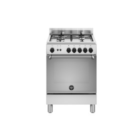LA GERMANIA  AMN664GXV24 | CUCINA 60CM 4F/GAS F.GAS VENT. AMERICANA INOX
