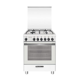 GLEM GAS  SA664VWH | CUCINA 60CM 4F/GAS F.GAS MULTI VENT.GRILL EL.BIANC