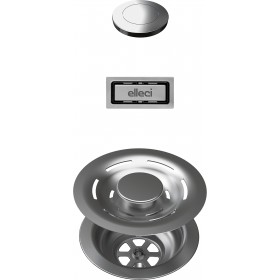 ELLECI Kitchen 2025  KITASP-F-1VSELL-IN FLOW PRO OPEN UP INOX (FLOW PRO + TP RETT + OPEN UP)