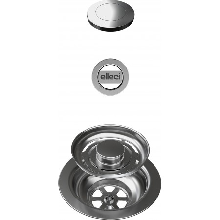 ELLECI Kitchen KITASP-FB-1VTELL-IN FLOW OPEN UP INOX (FLOW + TP TONDO + OPEN UP)