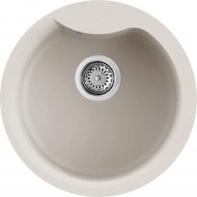 ELLECI Kitchen LGEROU39 LAV. EGO ROUND 48.5 1V BIANCO SOFT 39