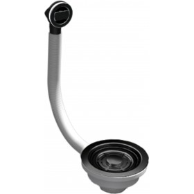 ELLECI Kitchen KITWPT-FB-1VTELL-BK FLOW SYSTEM BLACK