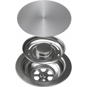 ELLECI Kitchen KITWPT-FBC-1VTELL-IN GHOST SYSTEM INOX