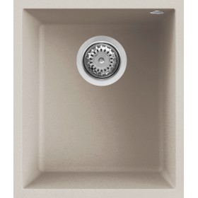 ELLECI Kitchen LGQ10039BSO LAV. QUADRA 100 38x44 1V BIANCO SOFT 39 SOTTOTOP