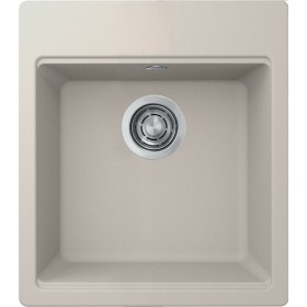 ELLECI Kitchen LG210239 LAV. TIME 102 45x51 1V BIANCO SOFT 39 FLOW INOX
