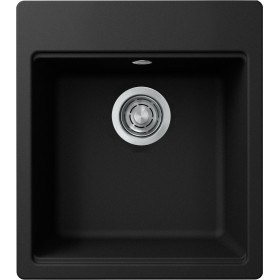 ELLECI Kitchen LG210240 LAV. TIME 102 45x51 1V NERO 40 FLOW INOX
