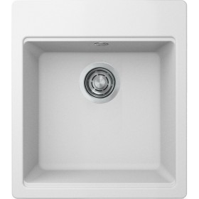 ELLECI Kitchen LG210268 LAV. TIME 102 45x51 1V BIANCO 68 FLOW INOX
