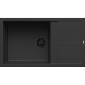 ELLECI Kitchen LKU41086BKM LAV. UNICO 410 BLACK EDITION 86X50 1VG BLACK 86 FLOW BLACK