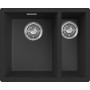 ELLECI Kitchen LKZ15086 LAV. ZEN 150 55.6x45.6 1½V BLACK 86