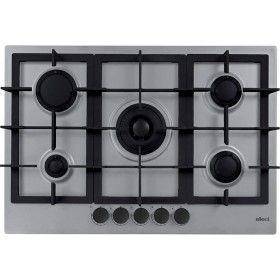 Elleci PKPP75197CS | PIANO COTTURA | Plano Plus 75 | Piano a gas da incasso smaltato | Keratek | 750 x 510
