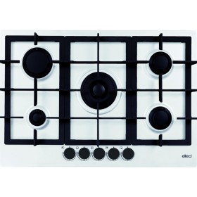 Elleci PKPP75196CS | PIANO COTTURA | Plano Plus 75 | Piano a gas da incasso smaltato | Keratek | 750 x 510