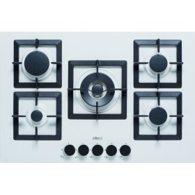 Elleci PGSP75168CS | PIANO COTTURA | Plano 75 | Piano a gas da incasso smaltato | Granitek | 750 x 510