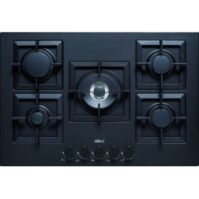 Elleci PGSP75140CS | PIANO COTTURA | Plano 75 | Piano a gas da incasso smaltato | Granitek | 750 x 510