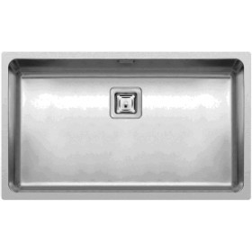 Elleci LIW700SACMU | Lavello 1 vasca | W-Square 700 | 742 x 443 | Inox Satinata | Base 800 (Semifilo), 800 (Filotop), 800 (Sott
