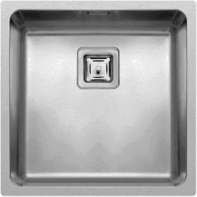 Elleci LIW400SACMU | Lavello 1 vasca | W-Square 400 | 440 x 440 | Inox Satinata | Base 450 (Semifilo), 450 (Filotop), 600 (Sott