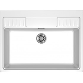 ELLECI NEW LKS90096XLP | LAV. SPAZIO 900 XL 90x66.5 1V TOP 640 MM WHITE 96