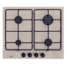 Elleci PGSS60251WB | PIANO COTTURA | Style 60 TCLG | Piano a gas da incasso smaltato | Granitek | 580 x 500