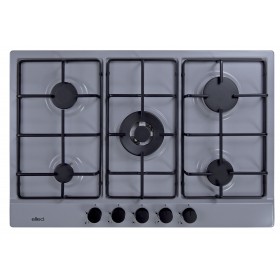 Elleci PGSS75348CB | PIANO COTTURA | Style 75 TCC | Piano a gas da incasso smaltato | Granitek | 750 x 500