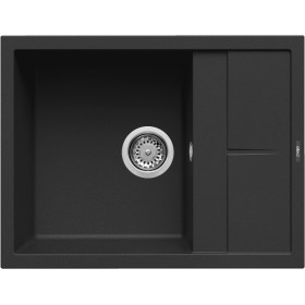 Elleci LKU12586 | Lavello 1 vasca con gocciolatoio | Unico 125 | 650 x 500 | Keratek Plus K86 | Base 500 | Sopratop