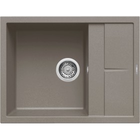 Elleci LKU12593 | Lavello 1 vasca con gocciolatoio | Unico 125 | 650 x 500 | Keratek Plus K93 | Base 500 | Sopratop