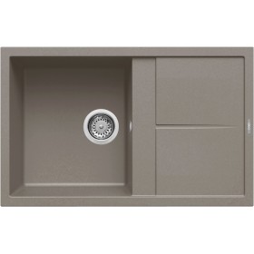 Elleci LKU30093 | Lavello 1 vasca con gocciolatoio | Unico 300 | 790 x 500 | Keratek Plus K93 | Base 500 | Sopratop