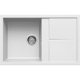 Elleci LKU30096 | Lavello 1 vasca con gocciolatoio | Unico 300 | 790 x 500 | Keratek Plus K96 | Base 500 | Sopratop