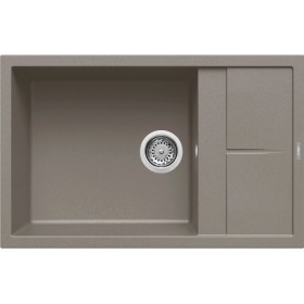 Elleci LKU31093 | Lavello 1 vasca con gocciolatoio | Unico 310 | 780 x 500 | Keratek Plus K93 | Base 600 | Sopratop