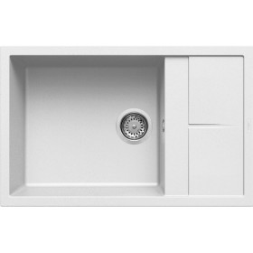 Elleci LKU31096 | Lavello 1 vasca con gocciolatoio | Unico 310 | 780 x 500 | Keratek Plus K96 | Base 600 | Sopratop