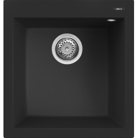 Elleci LKQ10286 | Lavello 1 vasca | Quadra 102 | 470 x 500 | Keratek Plus K86 | Base 450 ||| 500 se inizio composizione | Sopra