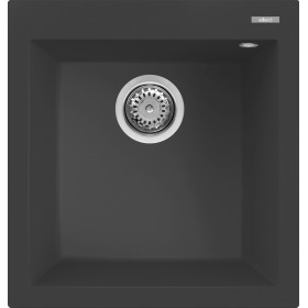Elleci LGQ10259 | Lavello 1 vasca | Quadra 102 | 470 x 500 | Granitek G59 | Base 450 ||| 500 se inizio composizione | Sopratop