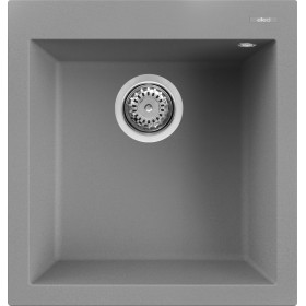 Elleci LGQ10248 | Lavello 1 vasca | Quadra 102 | 470 x 500 | Granitek G48 | Base 450 ||| 500 se inizio composizione | Sopratop