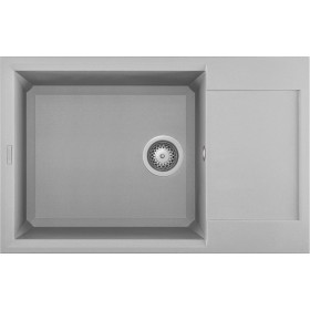 Elleci LMY31079 Lavello 1 vasc con gocc Easy 310 780 x 500 Granitek M79 Base 600