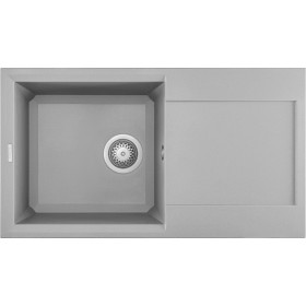 Elleci LMY29079 | Lavello 1 vasca con gocciolatoio | Easy 290 | 780 x 435 | Granitek M79 | Base 500 ||| 600 se inizio composizi