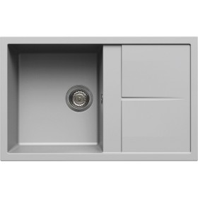 Elleci LMU30079 | Lavello 1 vasca con gocciolatoio | Unico 300 | 790 x 500 | Granitek M79 | Base 500 | Sopratop