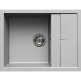 Elleci LMU12579 | Lavello 1 vasca con gocciolatoio | Unico 125 | 650 x 500 | Granitek M79 | Base 500 | Sopratop