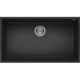 Elleci LMQ13070BSO | Lavello 1 vasca | Quadra 130 Sottotop | 760 x 440 | Granitek M70 | Base 800 | Sottotop