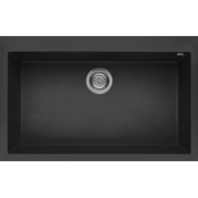 Elleci LMQ13070 | Lavello 1 vasca | Quadra 130 | 790 x 500 | Granitek M70 | Base 800 | Sopratop