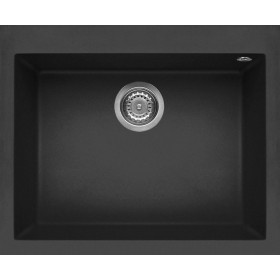 Elleci LMQ11070 | Lavello 1 vasca | Quadra 110 | 610 x 500 | Granitek M70 | Base 600 ||| 800 se inizio composizione | Sopratop