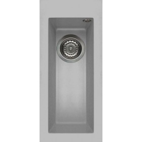 Elleci LMQ05079 | Lavello 1 vasca | Quadra 50 | 230 x 500 | Granitek M79 | Base 300 | Sopratop