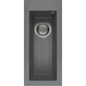Elleci LMQ05073 | Lavello 1 vasca | Quadra 50 | 230 x 500 | Granitek M73 | Base 300 | Sopratop