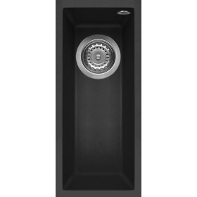 Elleci LMQ05070BSO | Lavello 1 vasca | Quadra 50 Sottotop | 200 x 440 | Granitek M70 | Base 300 | Sottotop