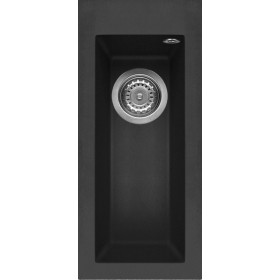Elleci LMQ05070 | Lavello 1 vasca | Quadra 50 | 230 x 500 | Granitek M70 | Base 300 | Sopratop