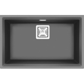 Elleci LMK12073BSO | Lavello 1 vasca | Karisma 120 Sottotop | 690 x 438 | Granitek M73 | Base 800 | Sottotop
