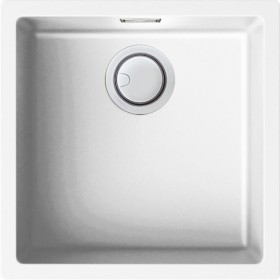 Elleci LKZ10296 | Lavello 1 vasca | Zen 102 | 456 x 456 | Keratek Plus K96 | Base 450 (Sopratop), 500 (Sottotop) | Sopratop, So