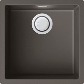 Elleci LKZ10293 | Lavello 1 vasca | Zen 102 | 456 x 456 | Keratek Plus K93 | Base 450 (Sopratop), 500 (Sottotop) | Sopratop, So