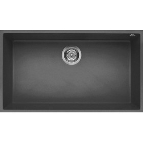 Elleci LKQ13099BSO | Lavello 1 vasca | Quadra 130 Sottotop | 760 x 440 | Keratek Plus K99 | Base 800 | Sottotop